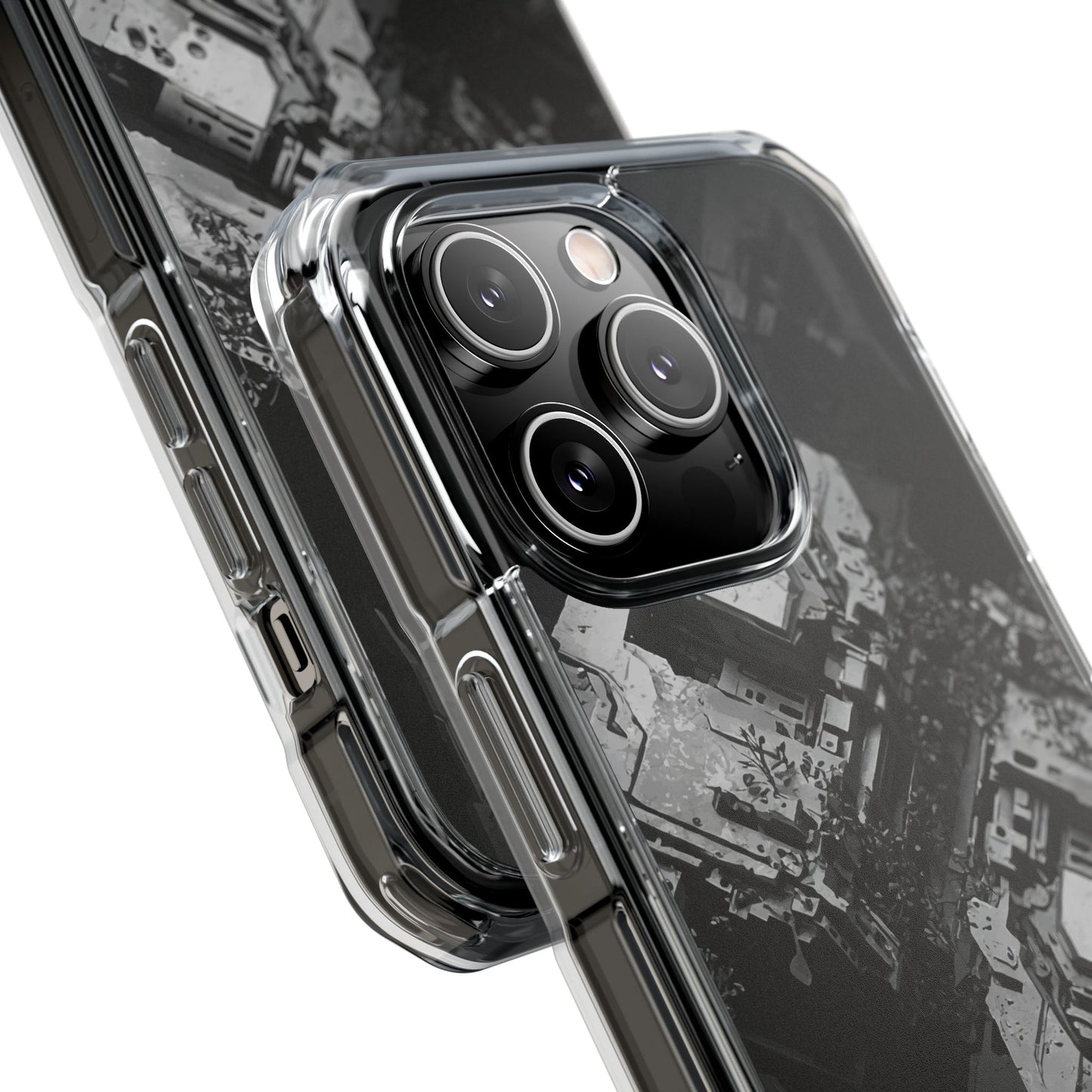 Stylish Magnetic Clear Impact Cases for iPhone, Heavy-Duty Protection, Customized Cases, Tech Lover Gift, Trendy Phone Accessories