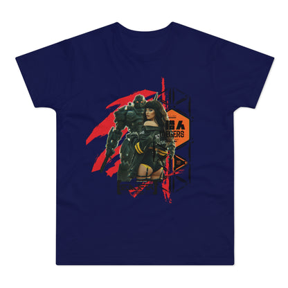 Retro Robot Graphic T-Shirt | Casual Wear, Anime Fans, Geek Culture, Gift for Her, Gaming Apparel