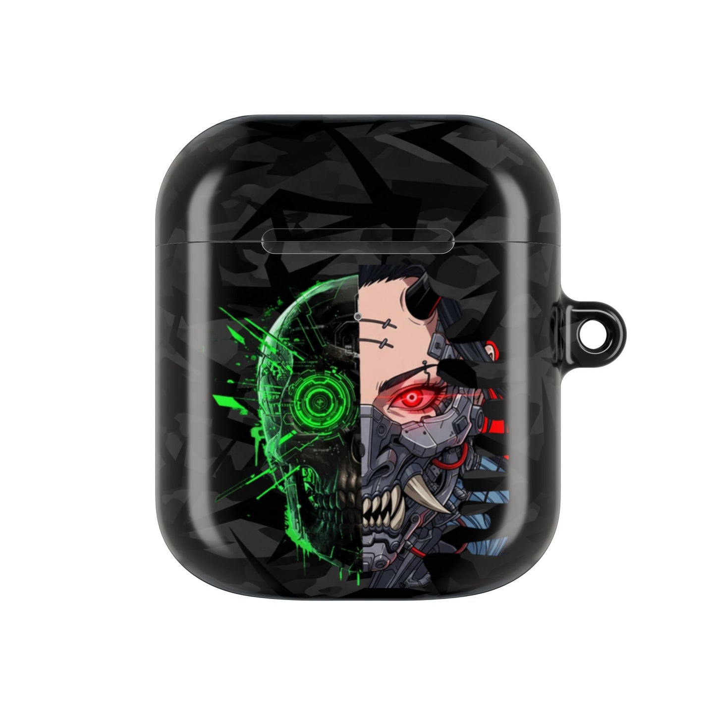 Edgy AirPod Case for Stylish Protection, Gift for Tech Lovers, Accessories for Gamers, Modern Decor, Trendy Tech Gifts