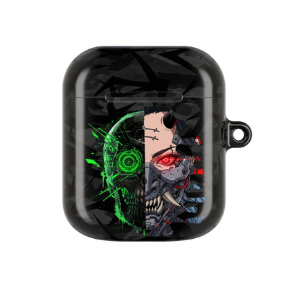 Edgy AirPod Case for Stylish Protection, Gift for Tech Lovers, Accessories for Gamers, Modern Decor, Trendy Tech Gifts