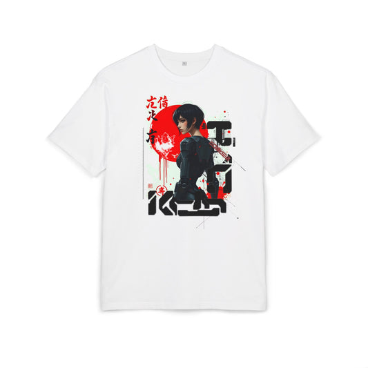 Unisex Oversized Graphic Tee with Anime Design, Casual Streetwear, Perfect for Everyday Wear, Gift for Anime Fans, Cosplay, Summer Style