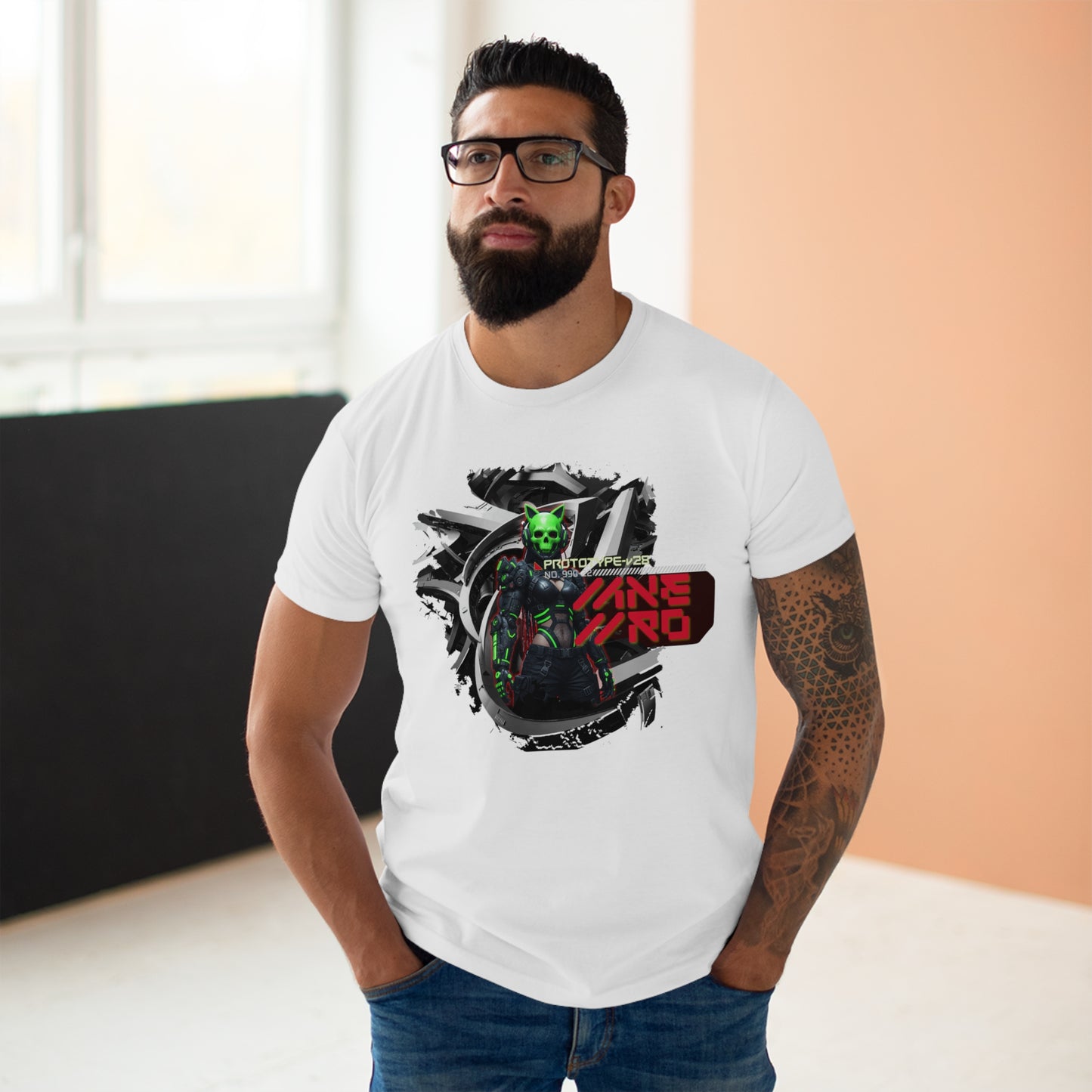Edgy Gaming T-Shirt - Cool Graphic Tee for Gamers, Gift for Birthdays, Gaming Night, Tech Enthusiasts, Casual Wear