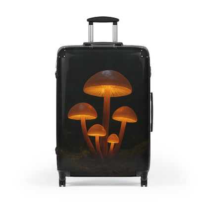 Mushroom Suitcase – Travel Gear, Luggage, Weekend Getaway, Gift for Travelers, Adventure Accessories