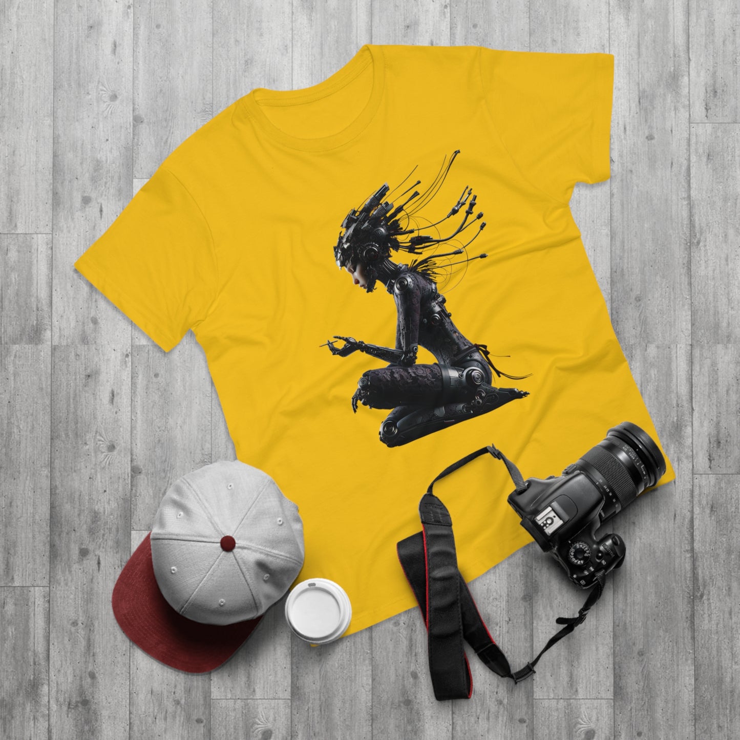 Futuristic Cyberpunk Unisex T-Shirt - Unique Graphic Tee