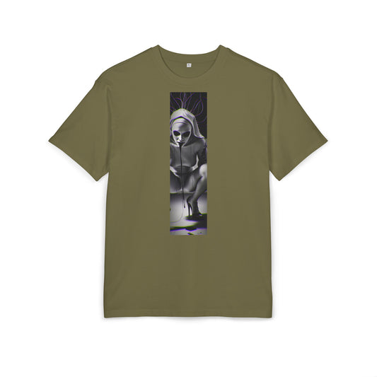 Unisex Oversized Graphic Tee - Edgy Gothic Design