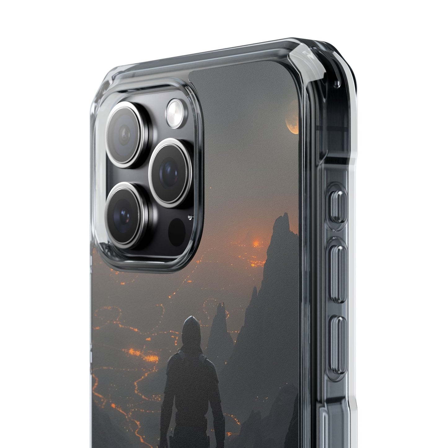 Magnetic Clear Impact Phone Cases, Adventure Phone Cover, Gamer Gift, Customizable Phone Shell, Trendy Tech Accessory