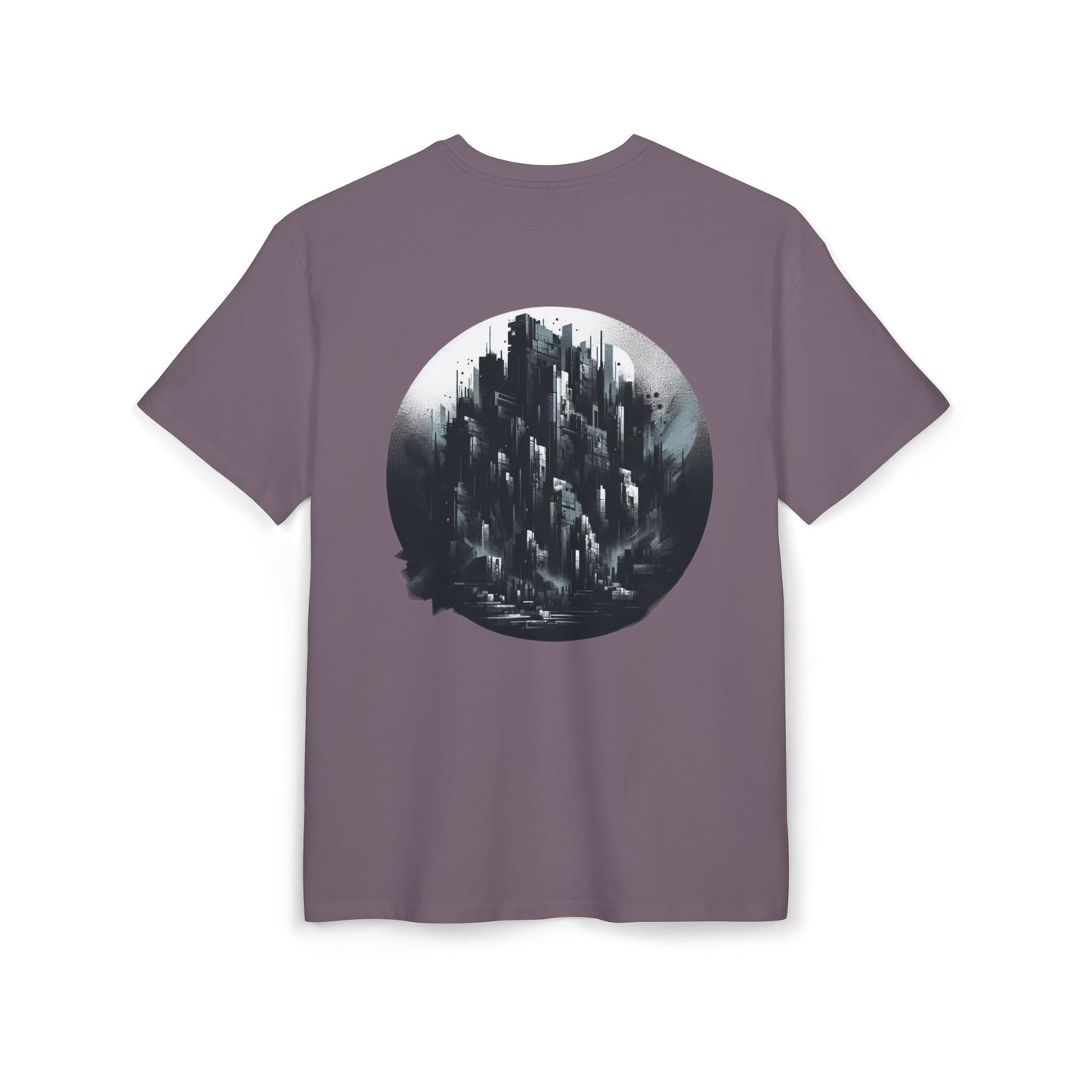 Urban Streetwear Oversize Tee - Futuristic Graphic Design