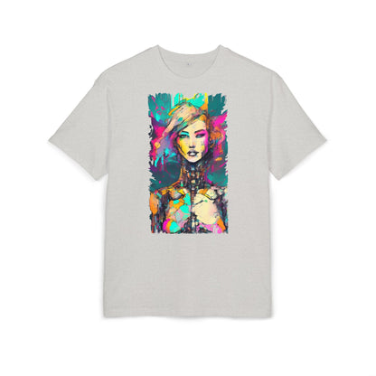 Vibrant Art Oversized Tee, Unisex Colorful T-Shirt, Graphic Arts Apparel, Casual Streetwear Gift, Unique Fashion Statement