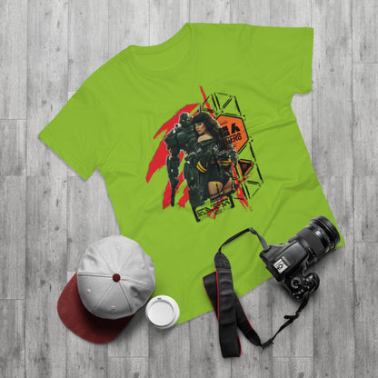 Retro Robot Graphic T-Shirt | Casual Wear, Anime Fans, Geek Culture, Gift for Her, Gaming Apparel
