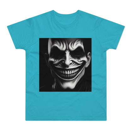 Creepy Clown Unisex T-Shirt - Unisex Graphic Tee for Halloween, Horror Fans, Costume Party, Unique Gift Idea, Spooky Apparel