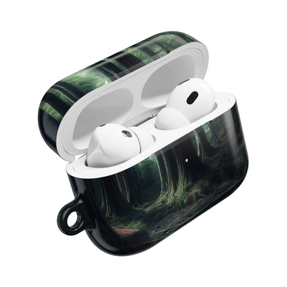 Nature-Inspired AirPod Cases, Forest Style Protective Cover, Eco-Friendly Gift for Nature Lovers, Tech Accessory for Travel