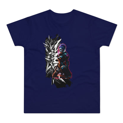Unisex Graphic T-Shirt Featuring Bold Illustration, Streetwear Style Tee, Trendy Casual Wear, Perfect Gift for Graphic Art Lovers