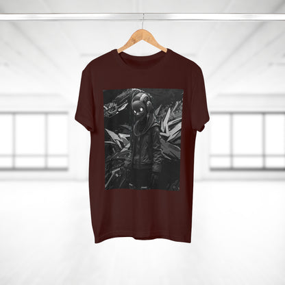Urban Cyberpunk Unisex T-Shirt - Edgy Graphic Tee with Futuristic Design