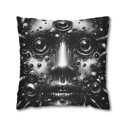 Funky Geometric Pillowcase, Modern Home Decor, Unique Throw Pillow Cover, Artistic Cushion Cover, Gift for Art Lovers