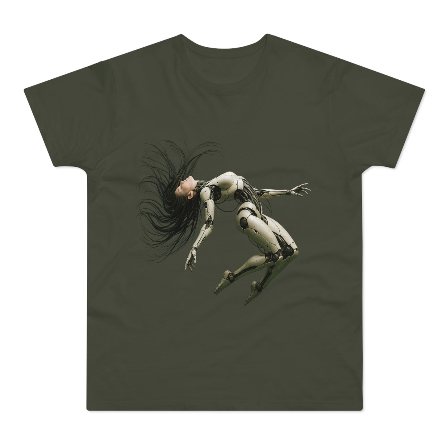 Futuristic Robot Graphic Tee for Men & Women, Tech Lover Gift, Unisex T-Shirt, Casual Wear, Unique Gift, Trendy Fashion