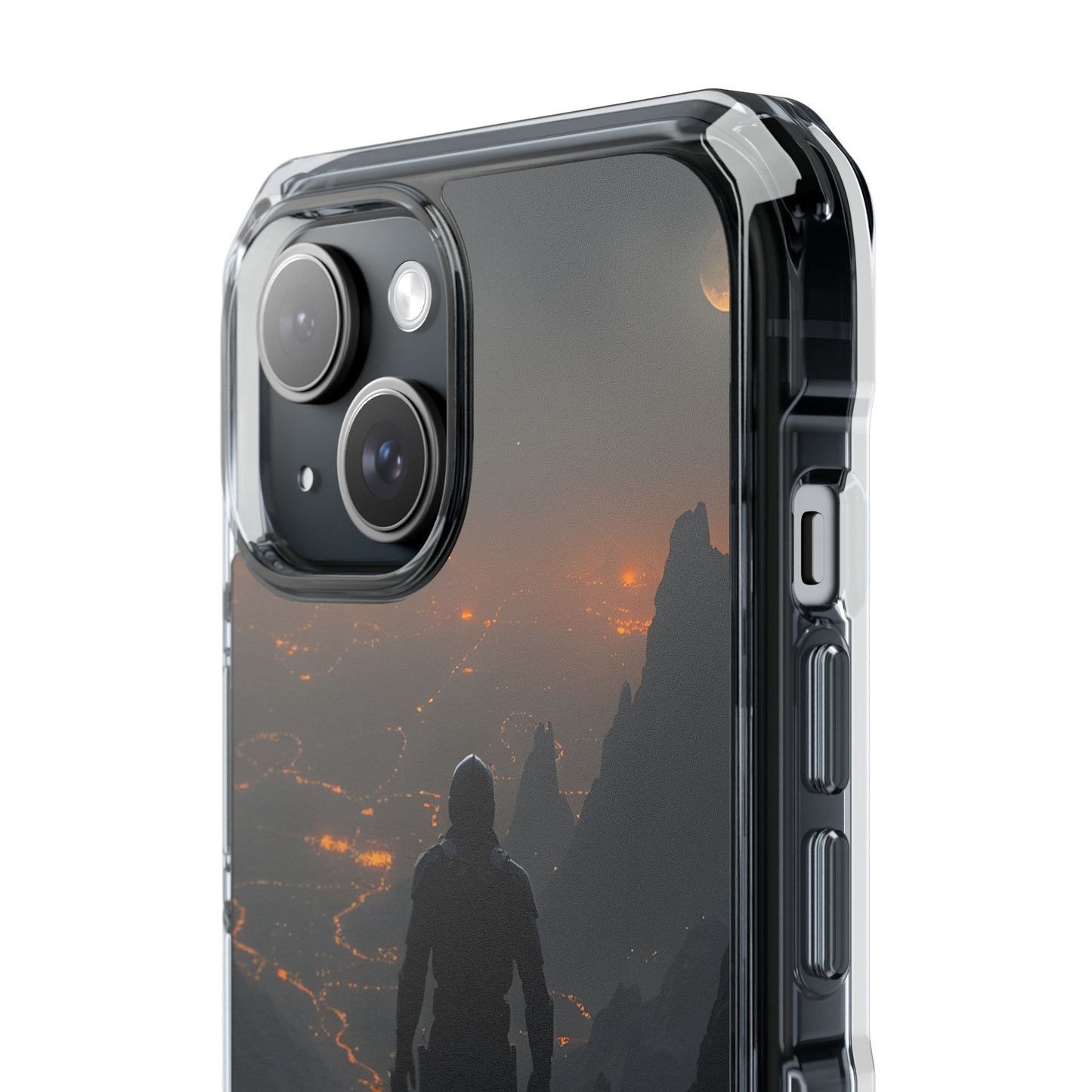 Magnetic Clear Impact Phone Cases, Adventure Phone Cover, Gamer Gift, Customizable Phone Shell, Trendy Tech Accessory