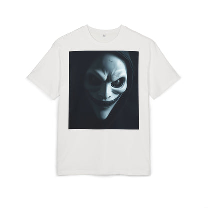 Spooky Graphic Unisex Oversized Tee, Halloween Shirt, Horror Aesthetic Tee, Statement Tee for Parties, Casual Wear, Gift Idea