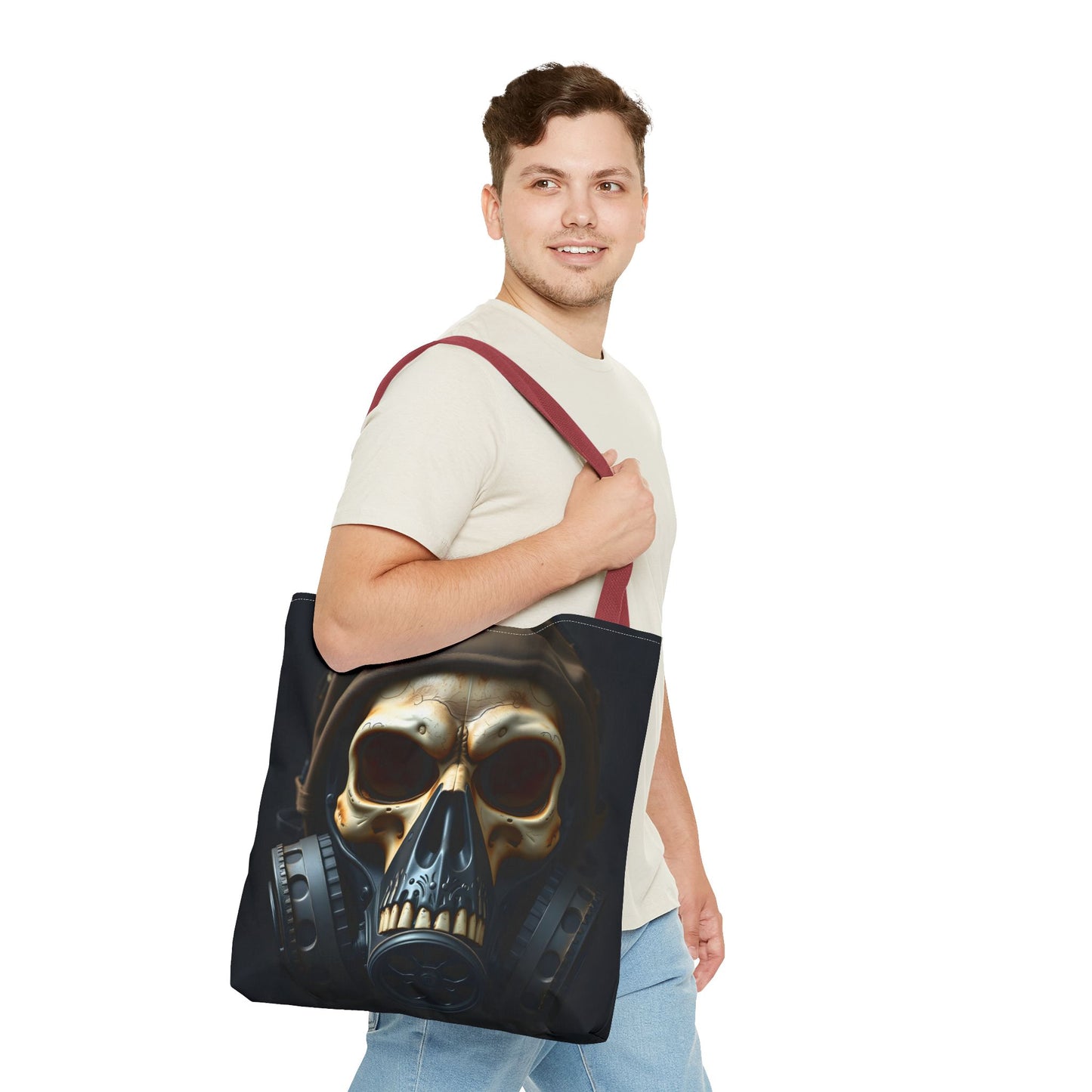 Gothic Skull Tote Bag - Perfect for Halloween, Gothic Style, Art Lovers, Unique Gift, Everyday Use