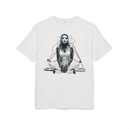 Artistic Unisex Oversize Tee - Unique Graphic Design for Creative Spirits