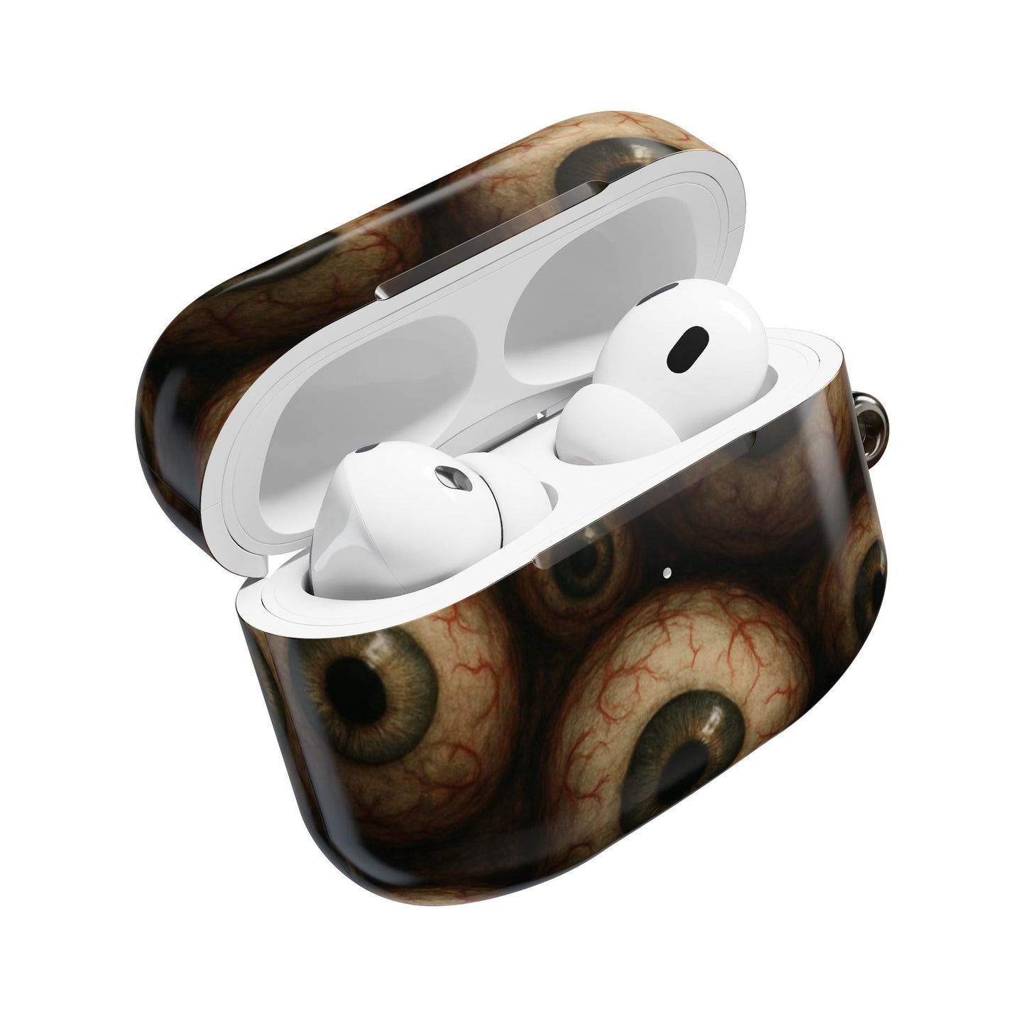 Unique Eyeball AirPod Case, Quirky Phone Accessory, Halloween Gift, Weird Aesthetic Decor, Eye Pattern Tech Case