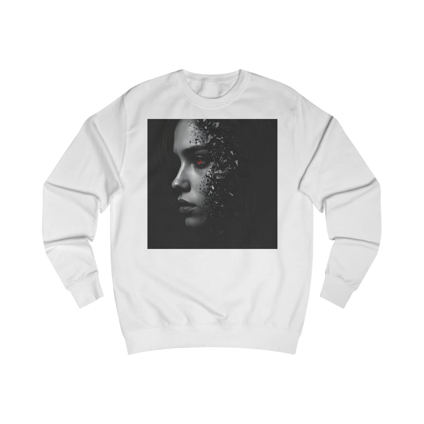 Artistic Unisex Sweatshirt with Unique Design, Cozy Graphic Pullover for Everyday Wear, Fashion Gift for Art Lovers
