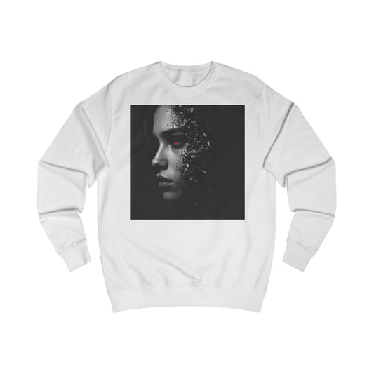 Artistic Unisex Sweatshirt with Unique Design, Cozy Graphic Pullover for Everyday Wear, Fashion Gift for Art Lovers