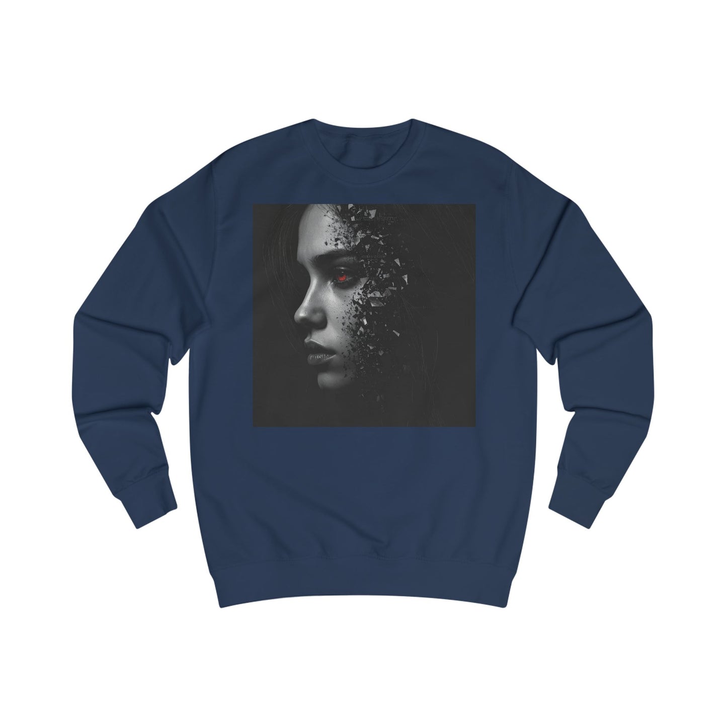 Artistic Unisex Sweatshirt with Unique Design, Cozy Graphic Pullover for Everyday Wear, Fashion Gift for Art Lovers