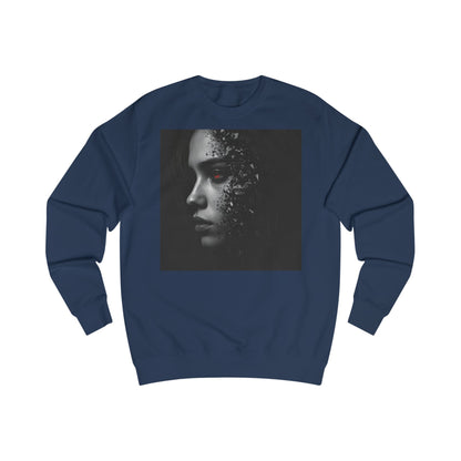 Artistic Unisex Sweatshirt with Unique Design, Cozy Graphic Pullover for Everyday Wear, Fashion Gift for Art Lovers