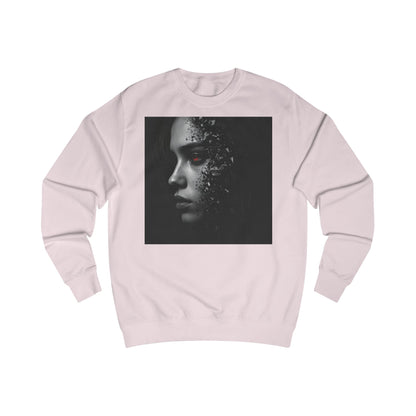 Artistic Unisex Sweatshirt with Unique Design, Cozy Graphic Pullover for Everyday Wear, Fashion Gift for Art Lovers