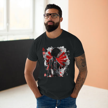 Cyber Samurai Graphic T-Shirt, Unisex Graphic Tee, Anime Shirt, Japanese Art T-Shirt, Gift for Nerds, Cosplay Apparel