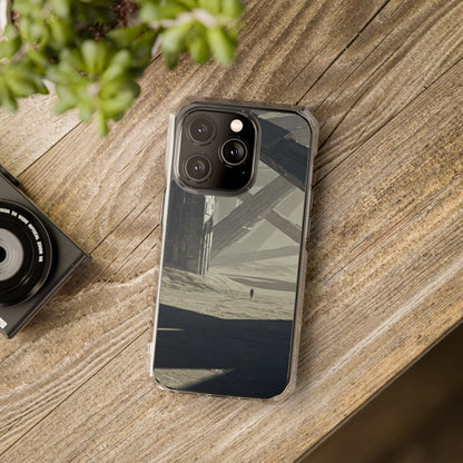 Magnetic Clear Impact Cases - Aesthetic Phone Protection, Unique Gift for Tech Lovers, Sleek Design for Minimalists