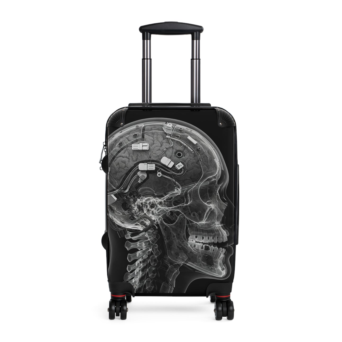 Stylish Travel Suitcase with Cyber Design - Perfect for Adventurers