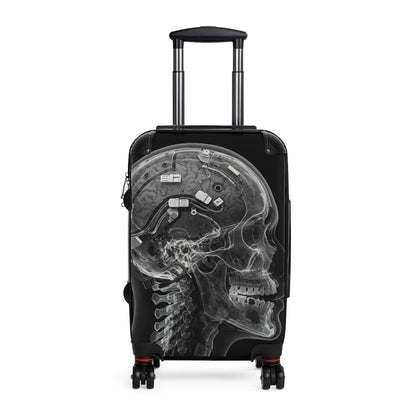 Stylish Travel Suitcase with Cyber Design - Perfect for Adventurers