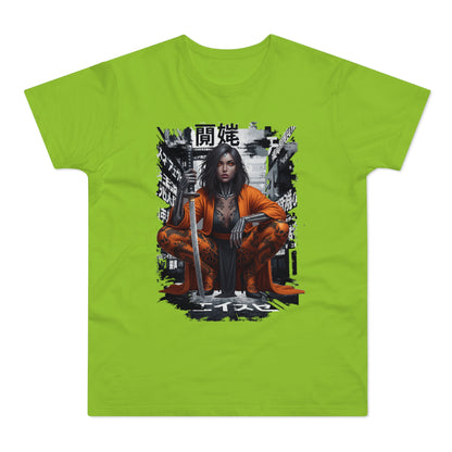 Urban Samurai Unisex T-shirt, Graphic Tee for Anime Fans, Streetwear Fashion, Unique Gift for Birthdays, Casual Wear