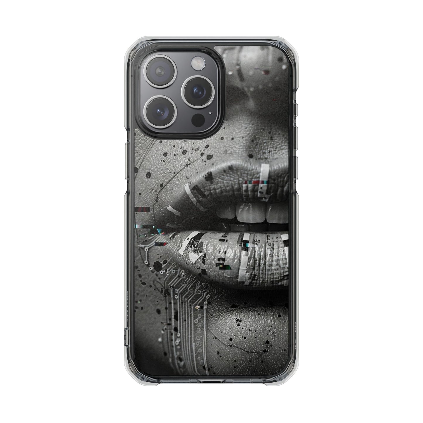 Magnetic Clear Impact Phone Case for Stylish Protection, Urban Aesthetic, Trendy Gift, Phone Accessories, Personalized Present