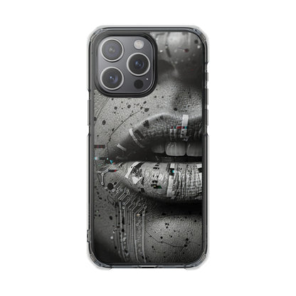 Magnetic Clear Impact Phone Case for Stylish Protection, Urban Aesthetic, Trendy Gift, Phone Accessories, Personalized Present
