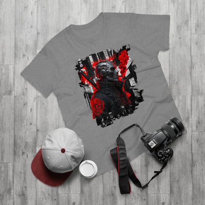 Unisex Graphic Tee - Urban Skull Design, Streetwear Shirt, Cool T-Shirt, Casual Fashion, Edgy Gift for Him, Festival Wear