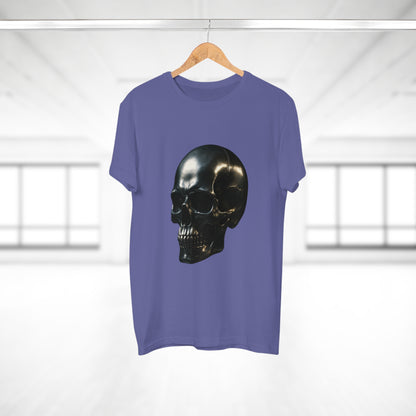 Gothic Skull Unisex T-Shirt, Edgy Graphic Tee, Halloween Apparel, Men's Casual Wear, Gift for Him