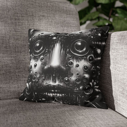 Funky Geometric Pillowcase, Modern Home Decor, Unique Throw Pillow Cover, Artistic Cushion Cover, Gift for Art Lovers