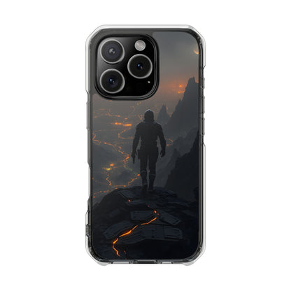 Magnetic Clear Impact Phone Cases, Adventure Phone Cover, Gamer Gift, Customizable Phone Shell, Trendy Tech Accessory