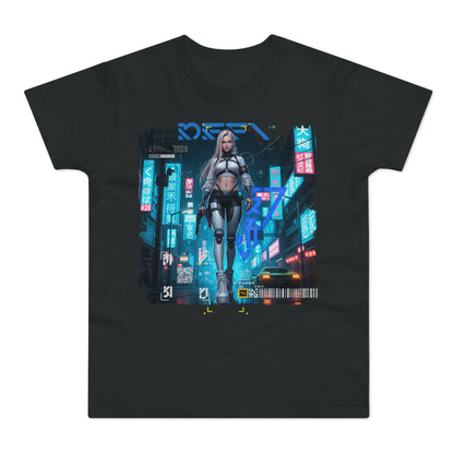Urban Cyberpunk Unisex T-Shirt, Graphic Tee, Streetwear, Casual Outfit, Festival Wear, Gift for Tech Lovers