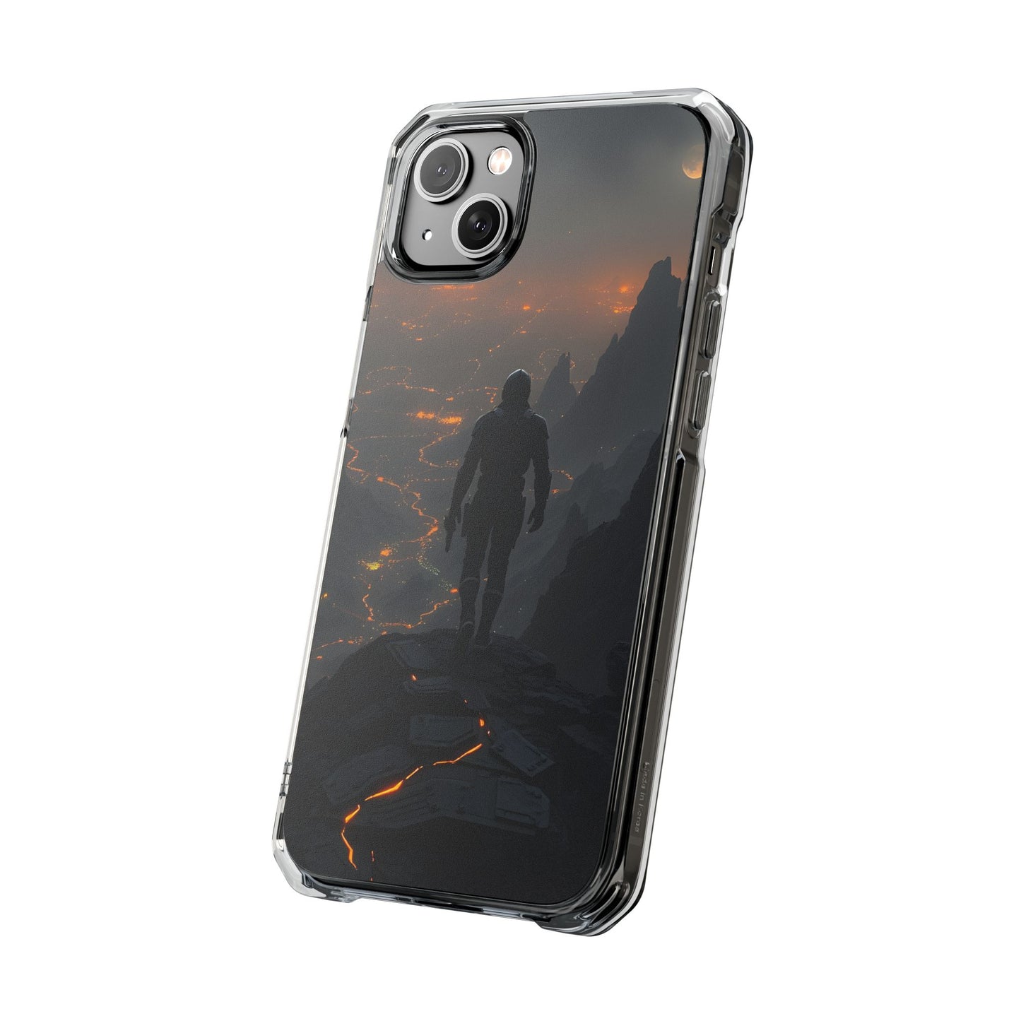 Magnetic Clear Impact Phone Cases, Adventure Phone Cover, Gamer Gift, Customizable Phone Shell, Trendy Tech Accessory