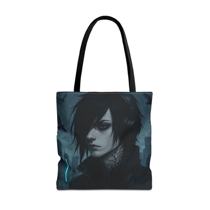 Gothic Art Tote Bag - Stylish Reusable Shopping Bag, Perfect for Music Concerts, Festivals, Gifts, Eco-Friendly Storage