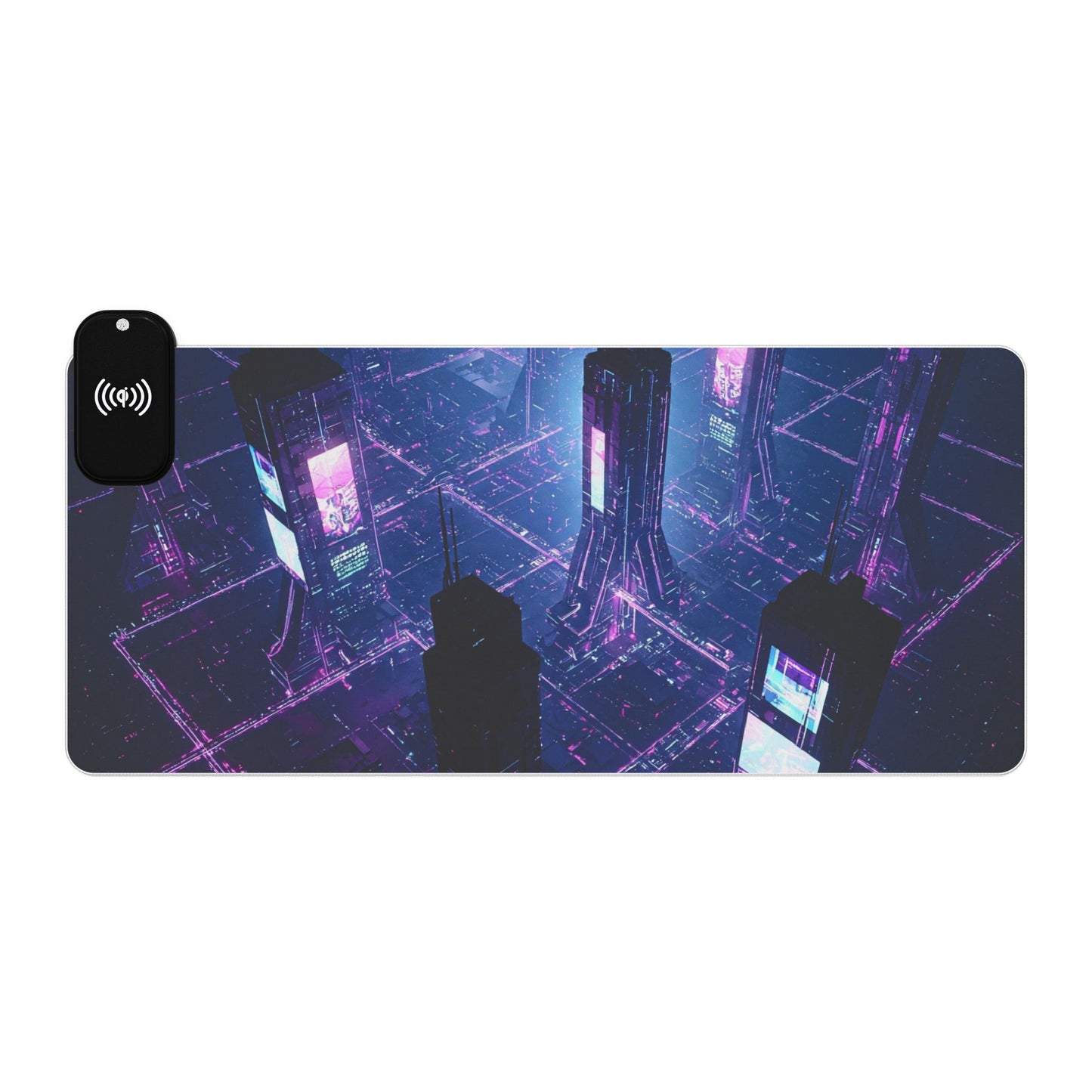 LED Wireless Charging Gaming Mouse Pad, RGB, Desk Accessory, Gamer Gift, Office Decor, Tech Accessories