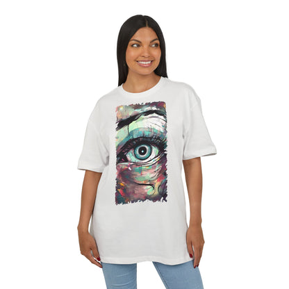 Artistic Eye Oversized Tee | Colorful Graphic T-Shirt, Unisex Shirt, Casual Fashion, Trendy Streetwear, Unique Gift Idea