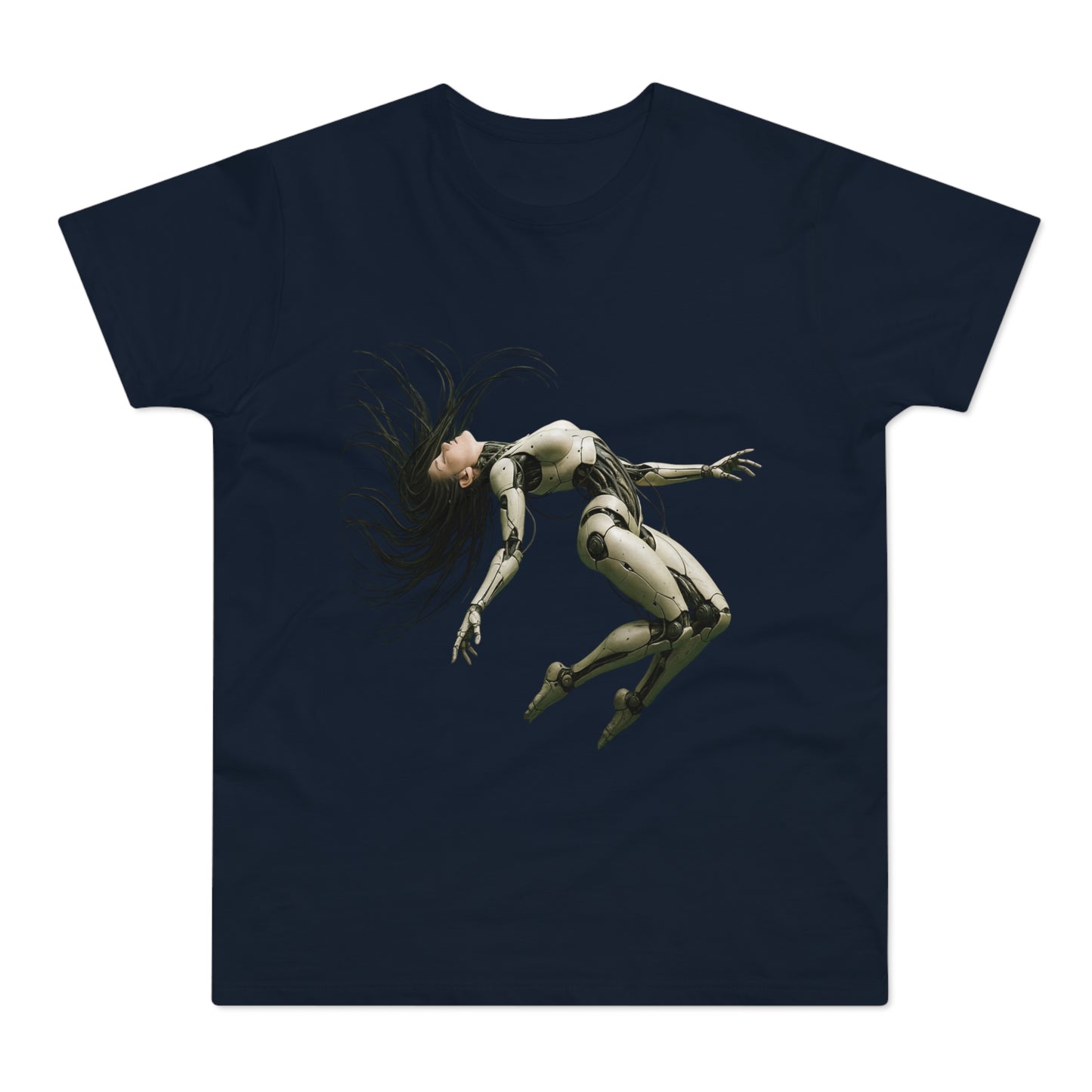 Futuristic Robot Graphic Tee for Men & Women, Tech Lover Gift, Unisex T-Shirt, Casual Wear, Unique Gift, Trendy Fashion