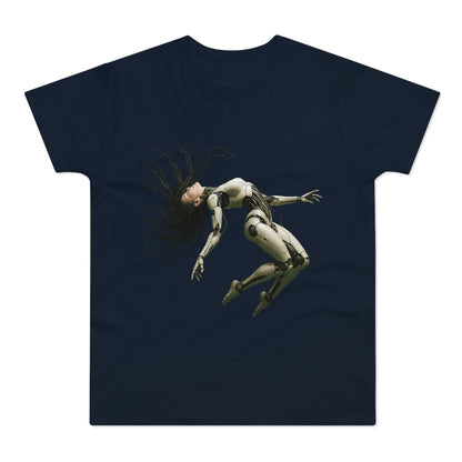 Futuristic Robot Graphic Tee for Men & Women, Tech Lover Gift, Unisex T-Shirt, Casual Wear, Unique Gift, Trendy Fashion