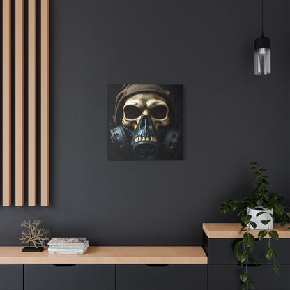 Gothic Skull Wall Art, Edgy Home Decor, Unique Gift, Fantasy Artwork, Statement Piece, Industrial Style