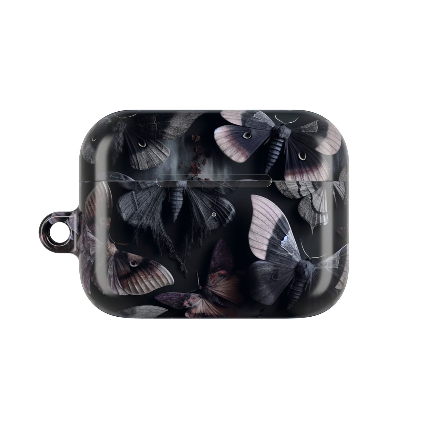 Dark Moths Gothic AirPod Cases, Stylish Protection, Gift for Music Lovers, Trendy Accessories, Unique Designs for Any Occasion