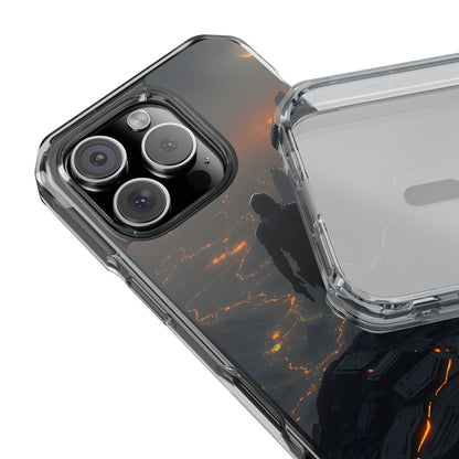 Magnetic Clear Impact Phone Cases, Adventure Phone Cover, Gamer Gift, Customizable Phone Shell, Trendy Tech Accessory